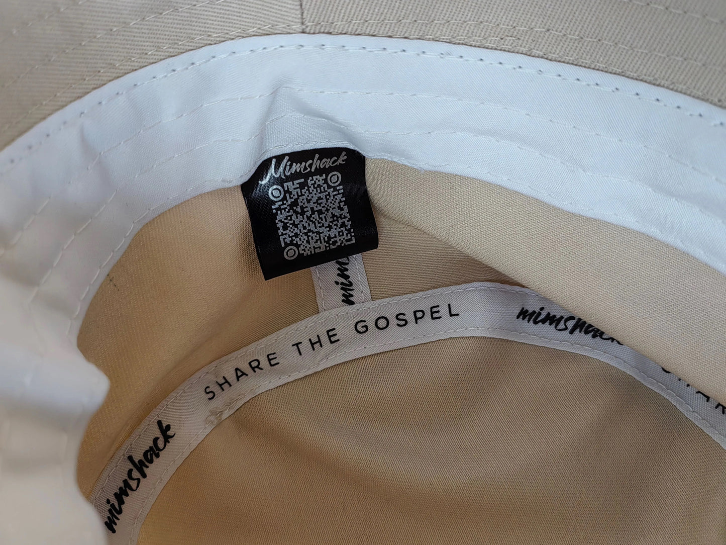 Lion and Lamb Embroidered Bucket Hat