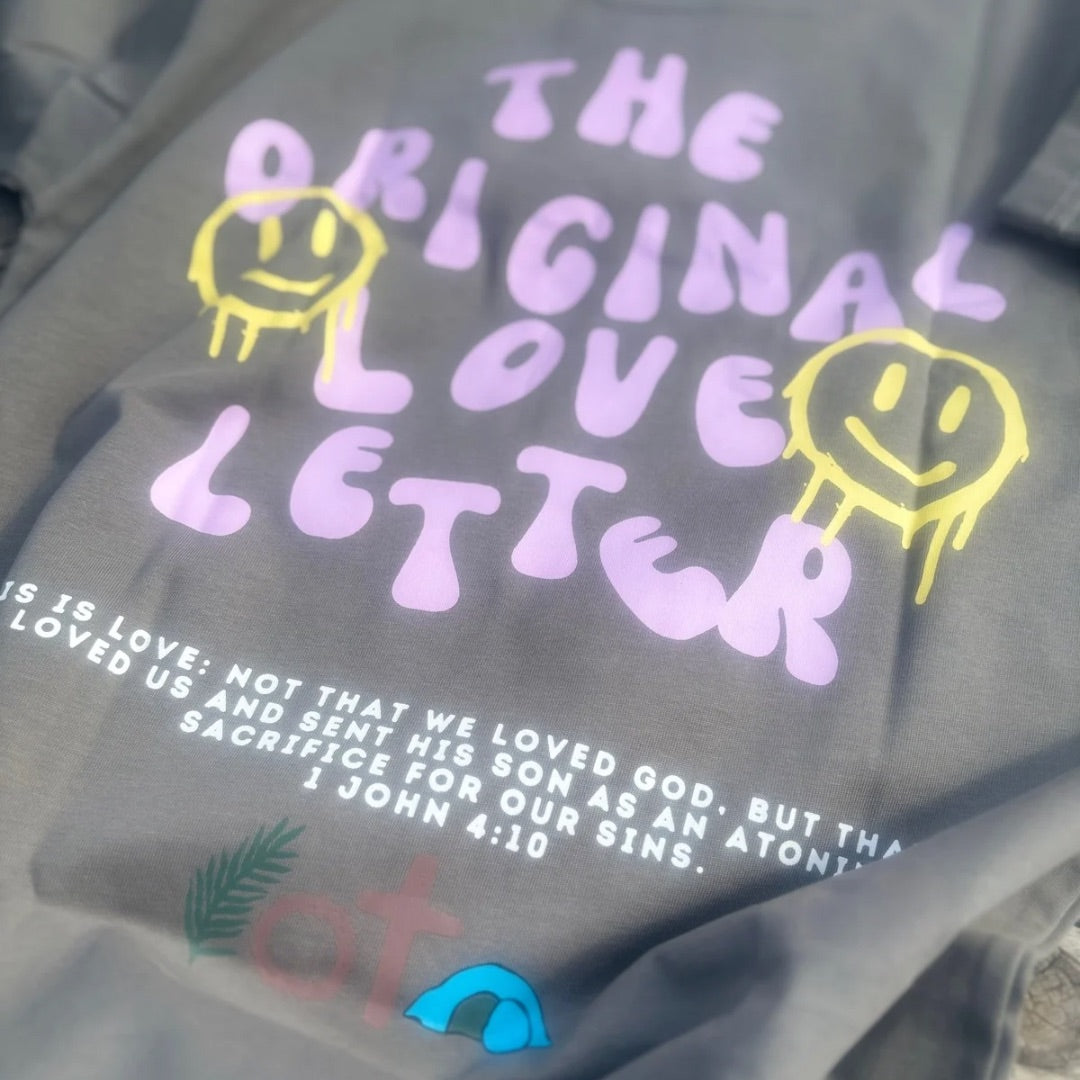 Original Love Letter Oversized Celadon Tee