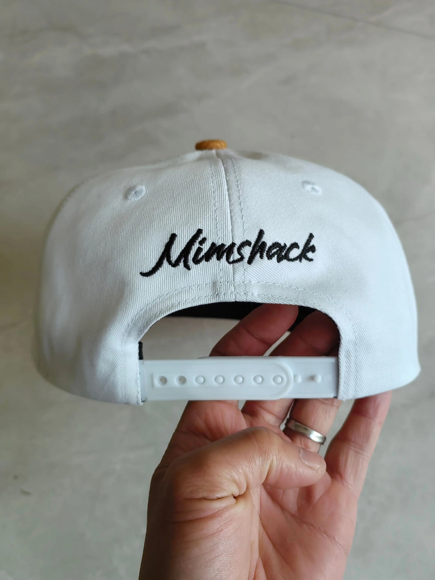 Jesus is King - Lux Gold Embroidered 5 Panel  Cotton SnapBack Cap