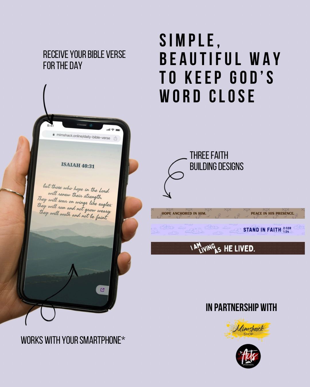 Grace Bands: NFC Daily Scripture & Encouragement