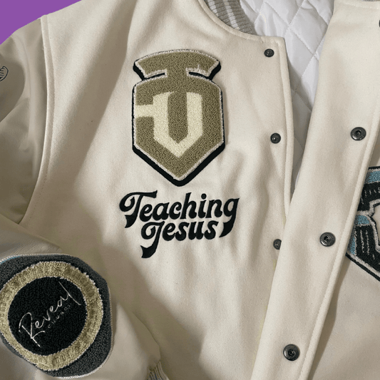 Teaching Jesus Varsity Jacket