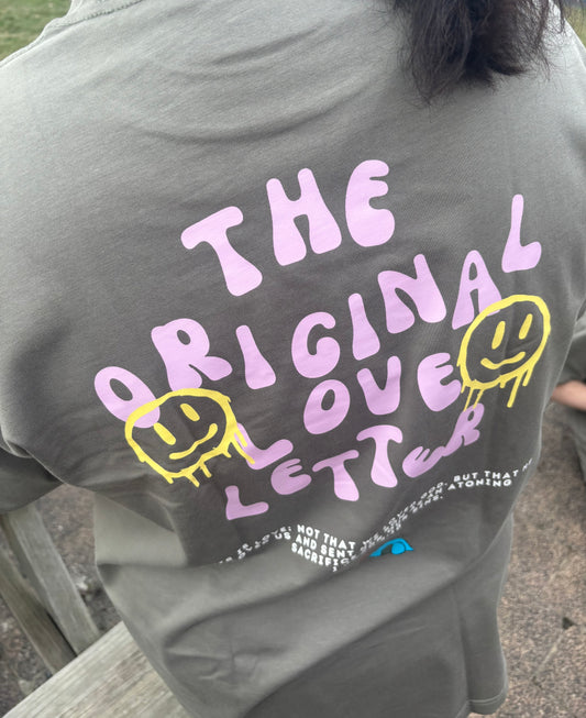 Original Love Letter Oversized Celadon Tee