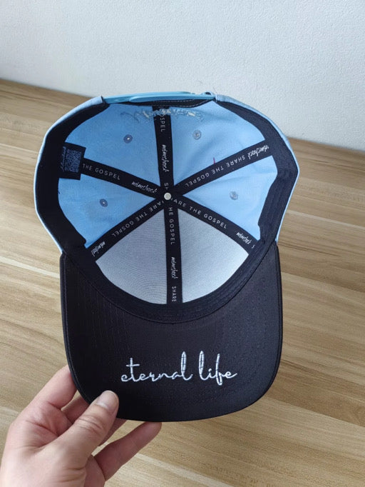 J316 Embroidered Two Tone SnapBack Cap -100% Cotton