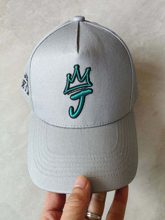Embroidered Jesus is King Cap - 100% Cotton Snapback 5 - Panel Cap