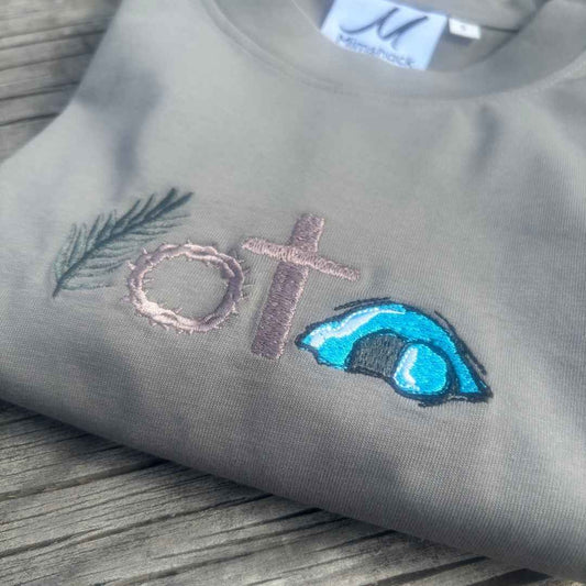 Original Love Letter Oversized Celadon Tee